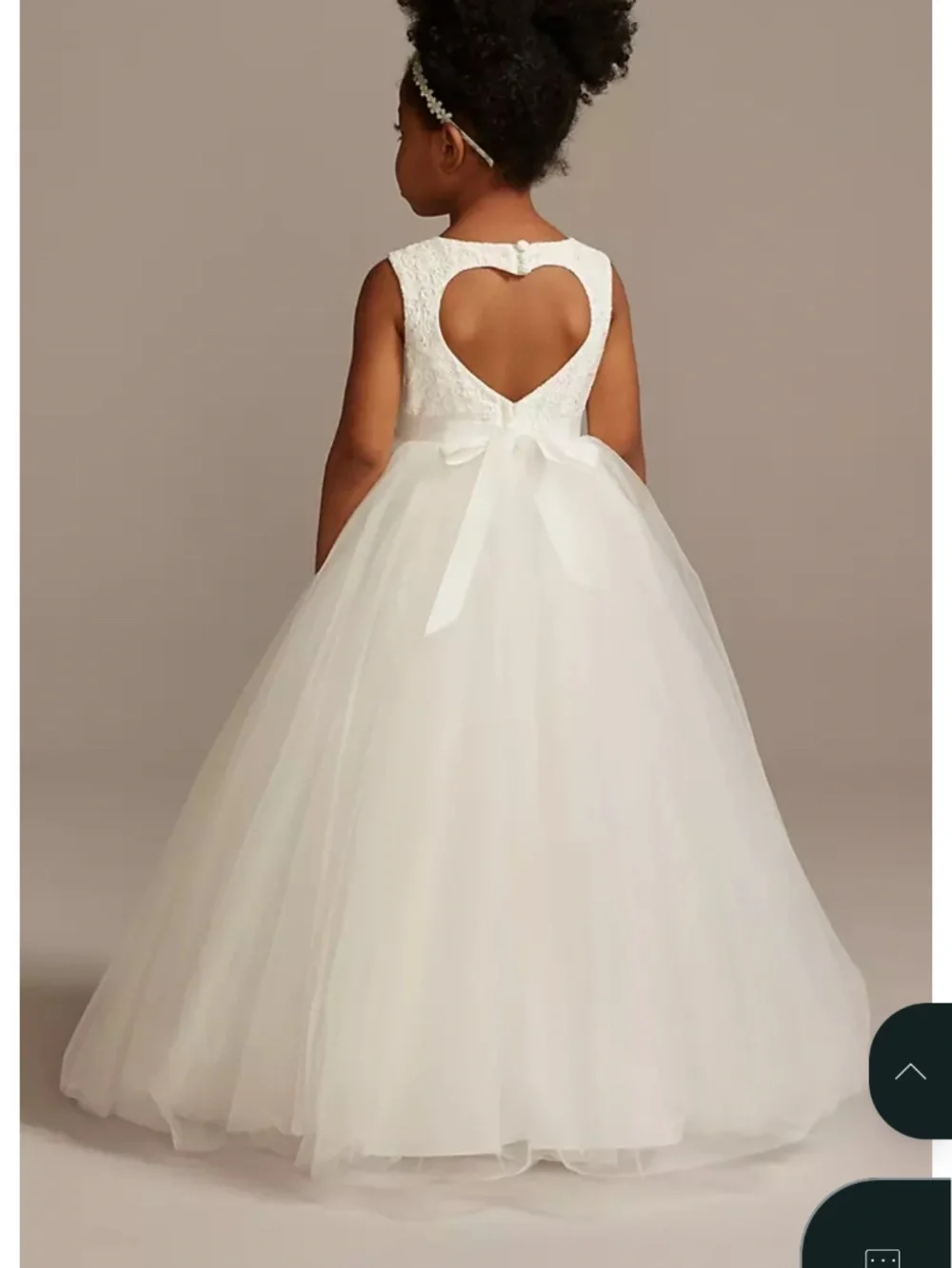 David’s bridal flower girl dress - Picture 3 of 3